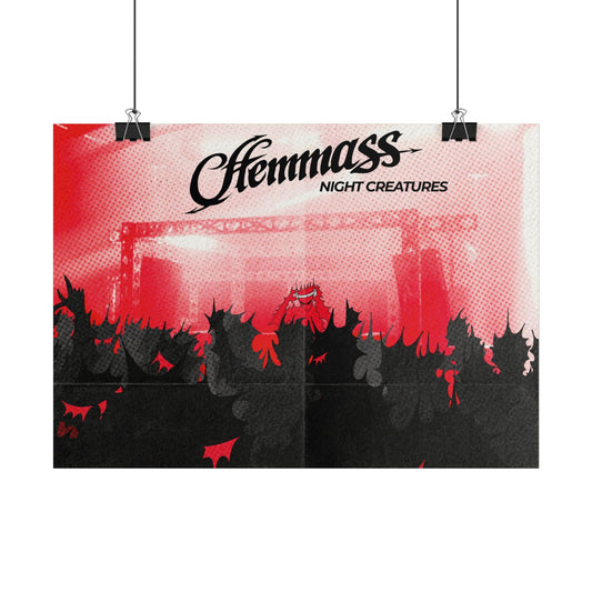 Affiche photographique et illustrée  “Night Creatures”