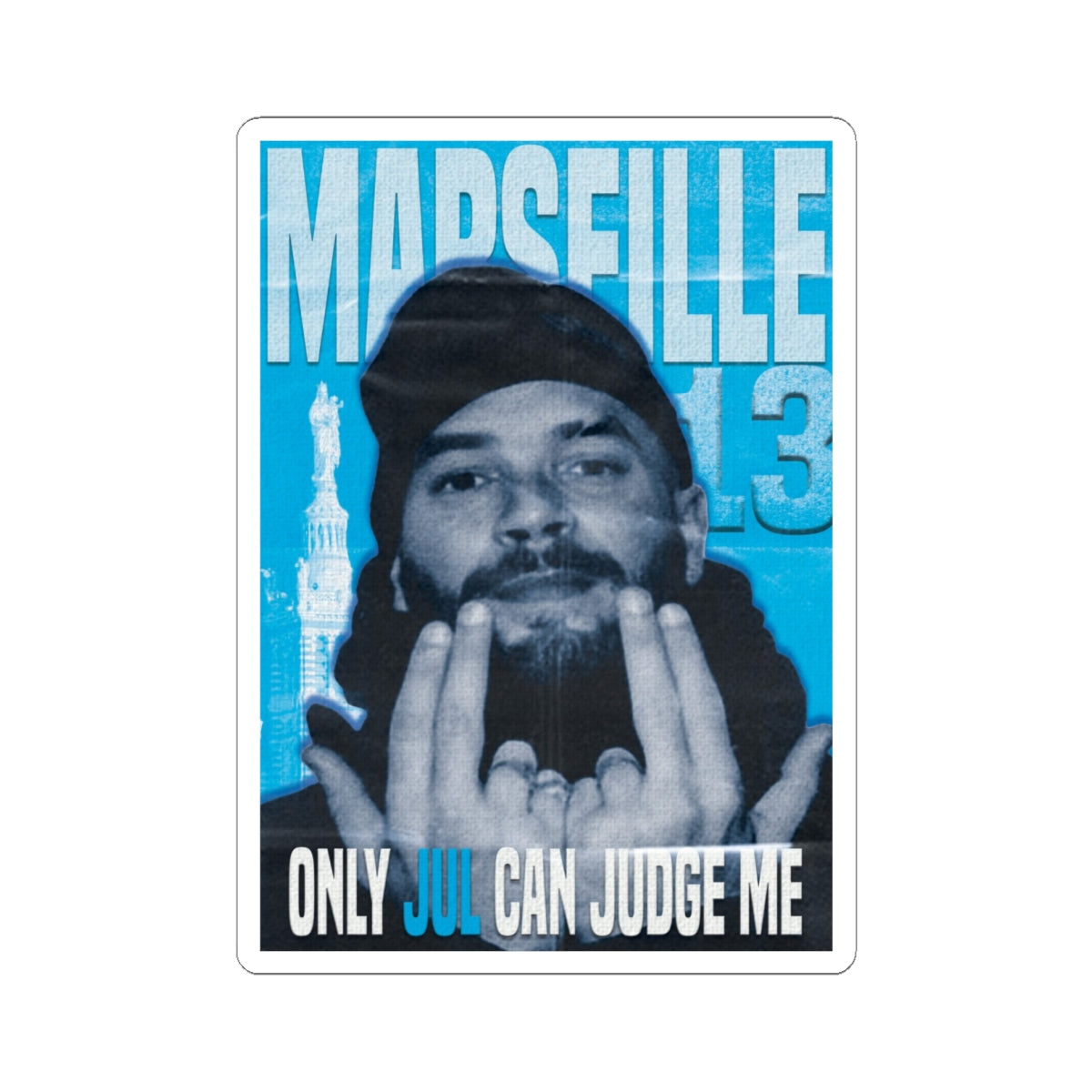 Sticker "Only Jul Can Judge Me"