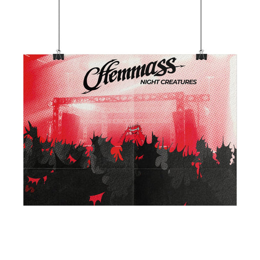 Affiche photographique et illustrée  “Night Creatures”