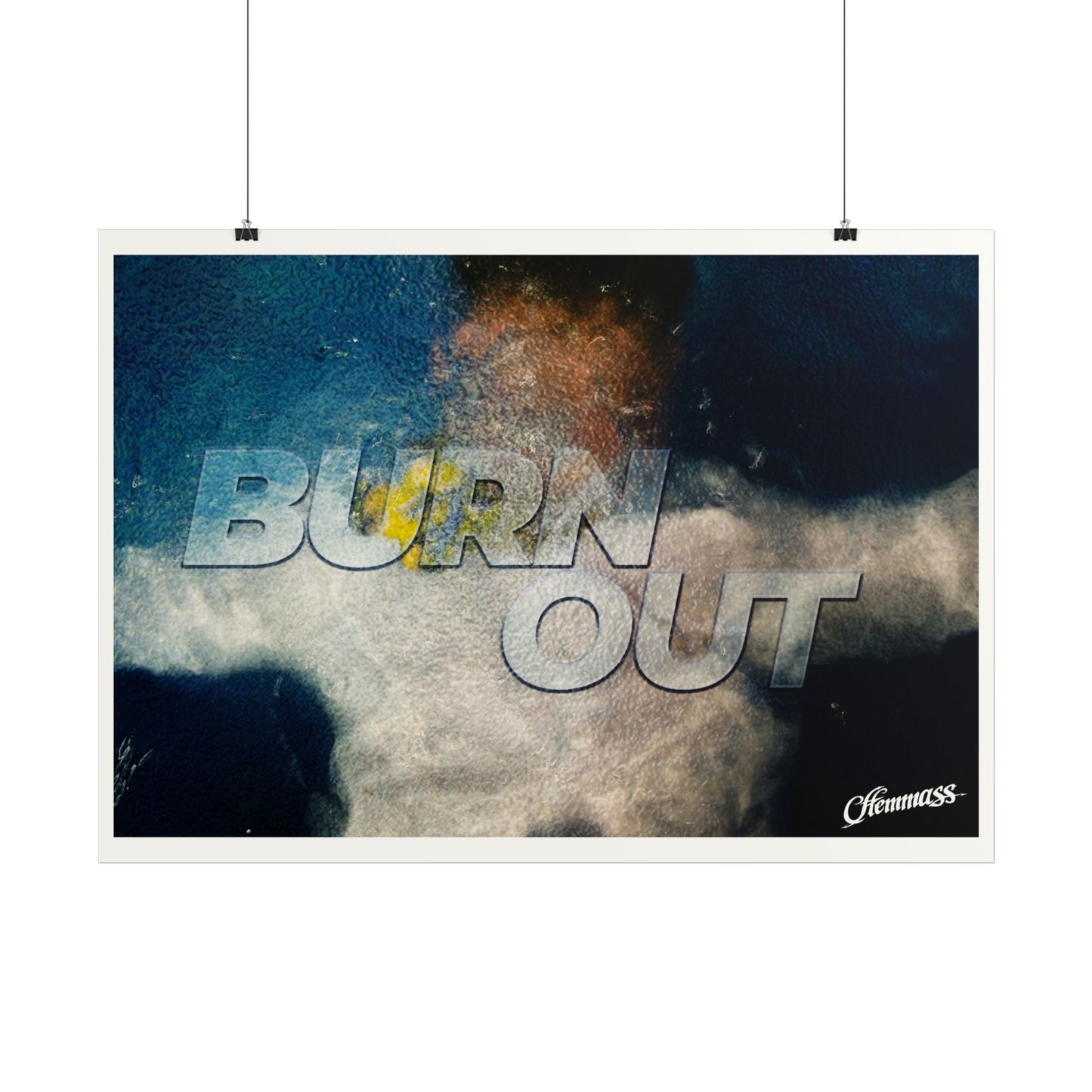 Affiche photographique "Burn Out"